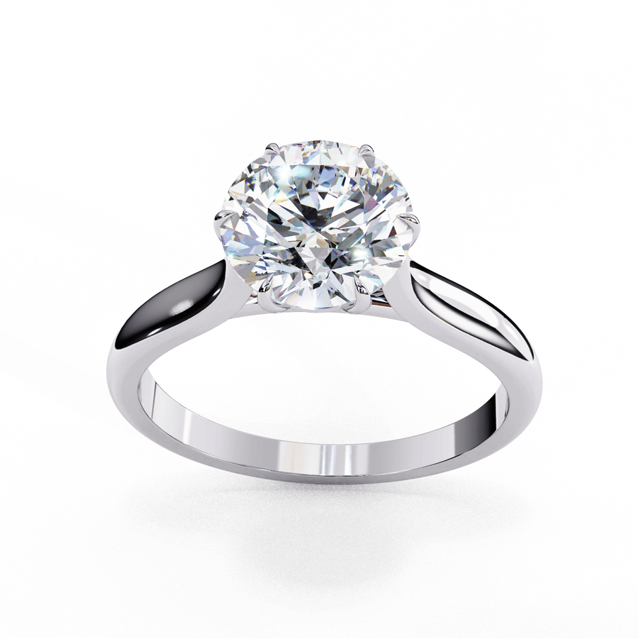 50 cents round brilliant Diamond Ring – product image 3