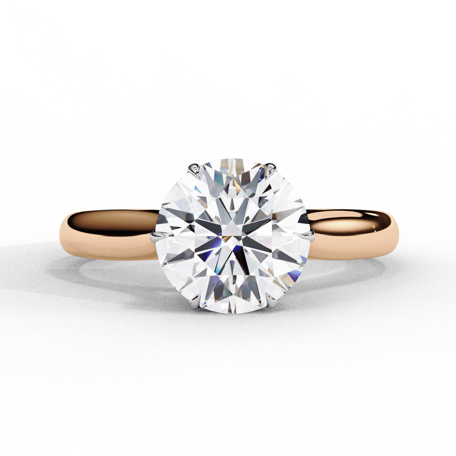 50 cents round brilliant Diamond Ring – product image 5