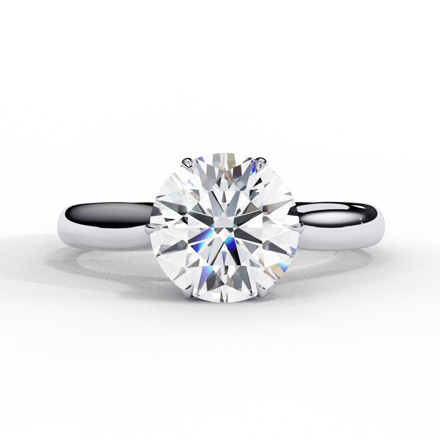 50 cents round brilliant Diamond Ring – product image 6