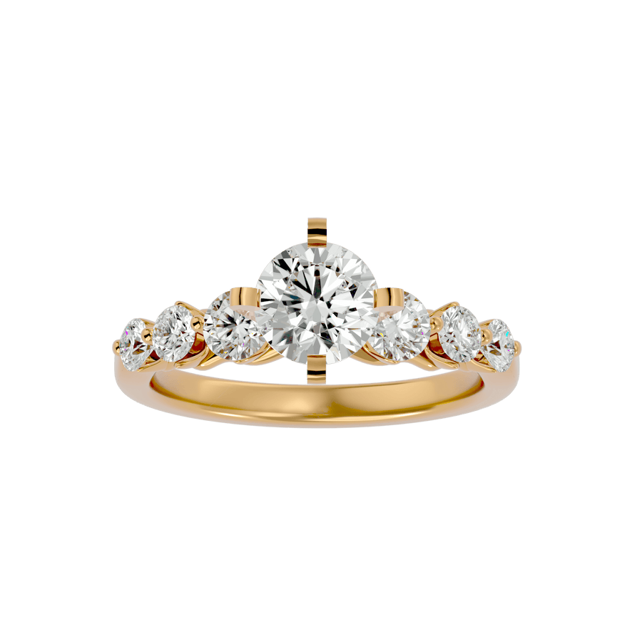 Alisha Diamond Solitaire Ring – product image 4