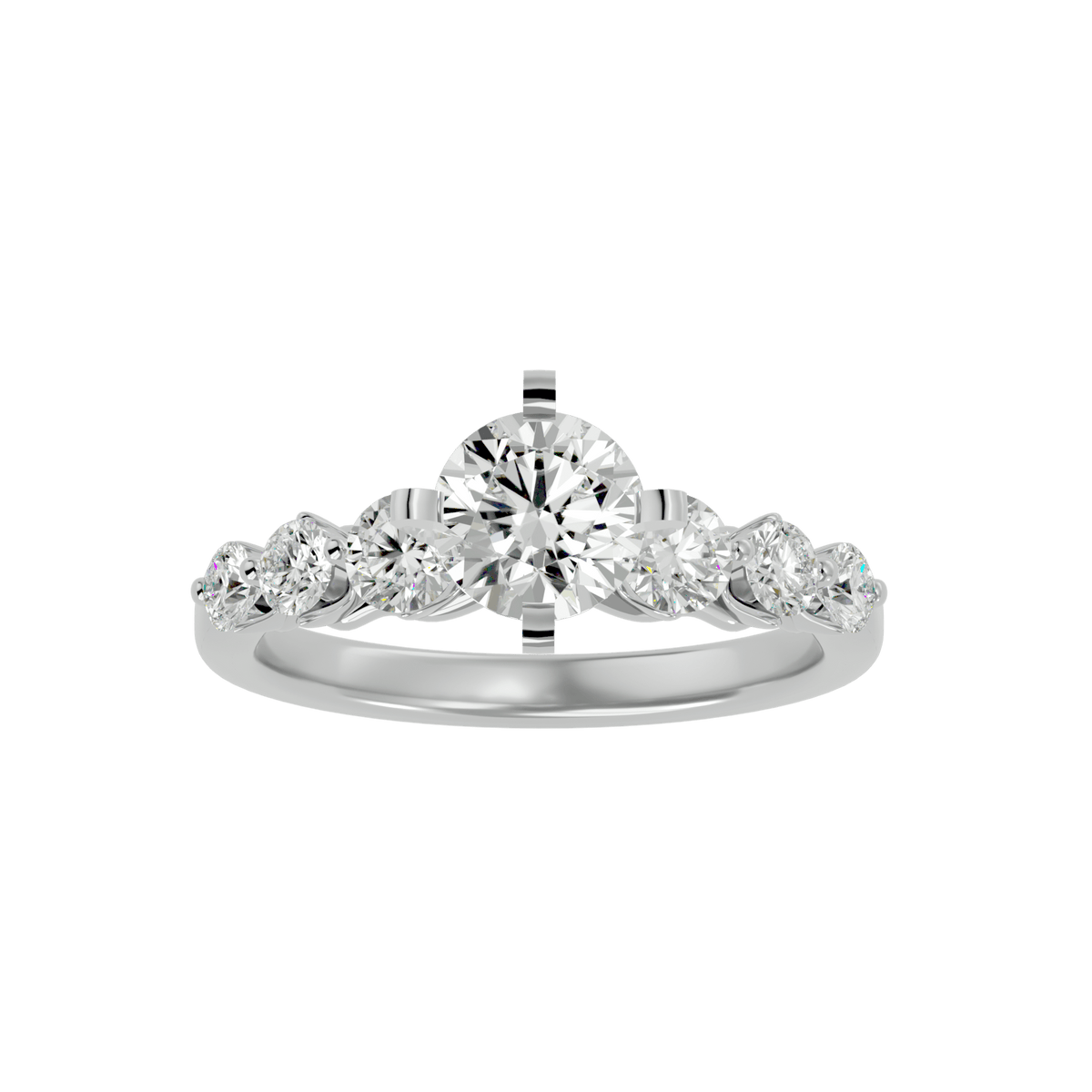 Alisha Diamond Solitaire Ring – product image 6