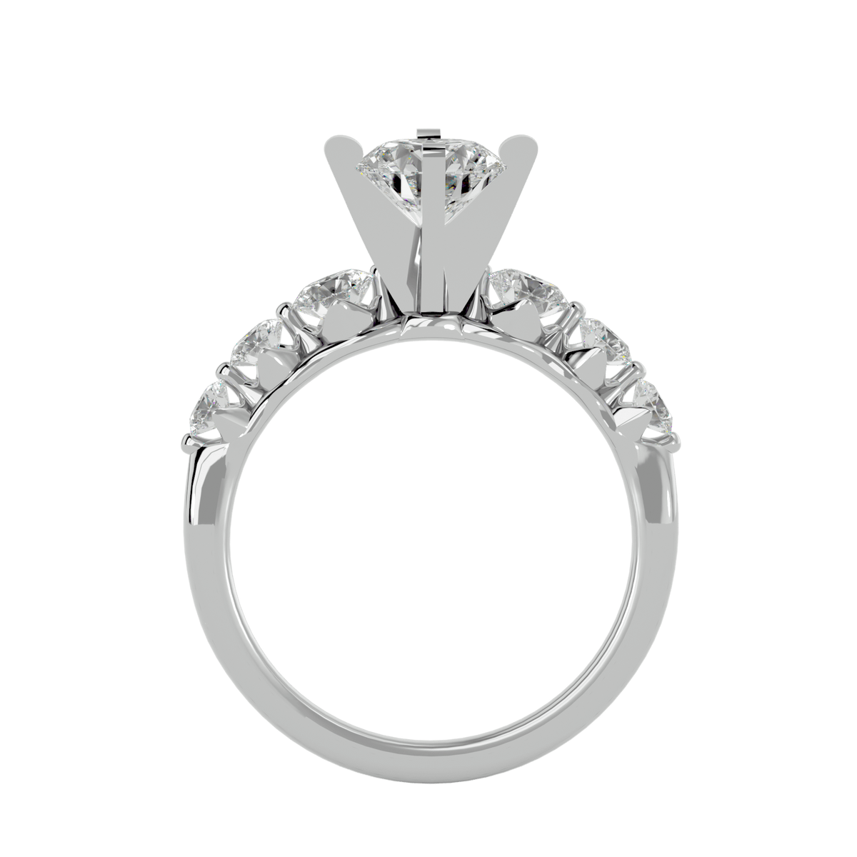 Alisha Diamond Solitaire Ring – product image 7