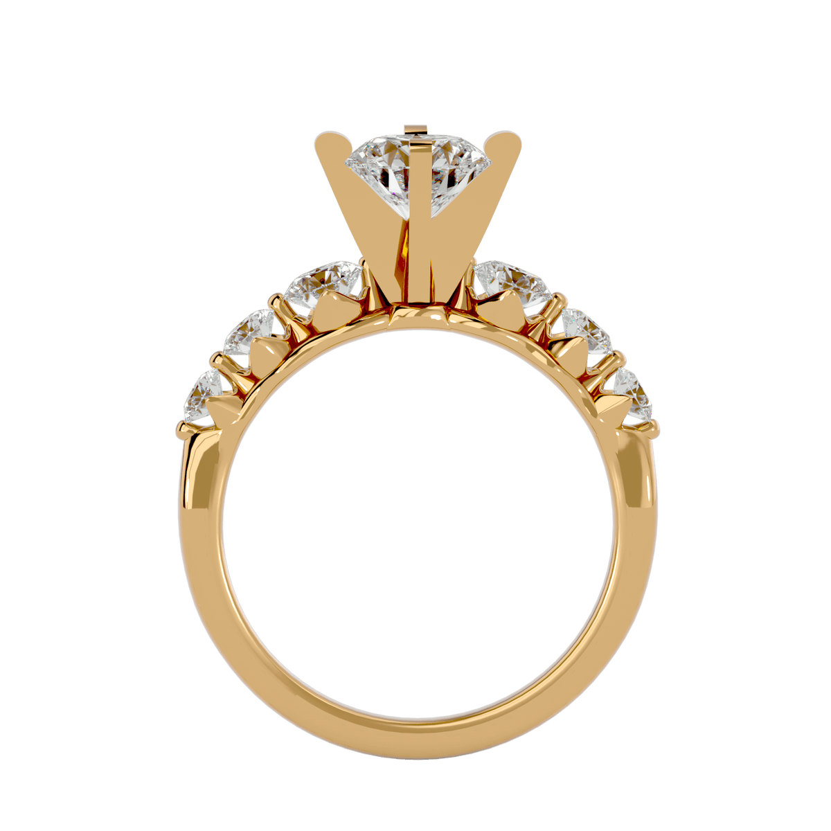 Alisha Diamond Solitaire Ring – product image 8