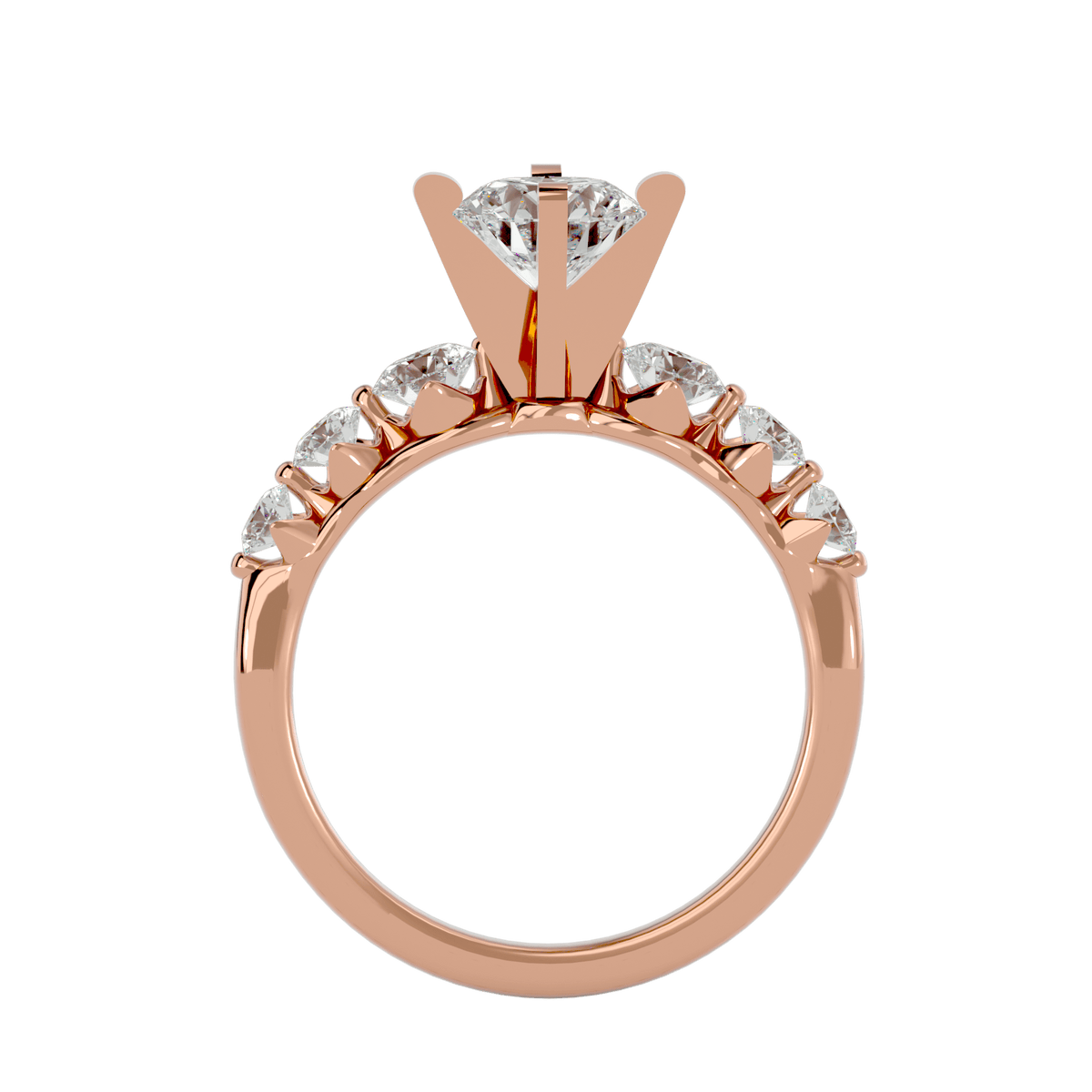 Alisha Diamond Solitaire Ring – product image 9
