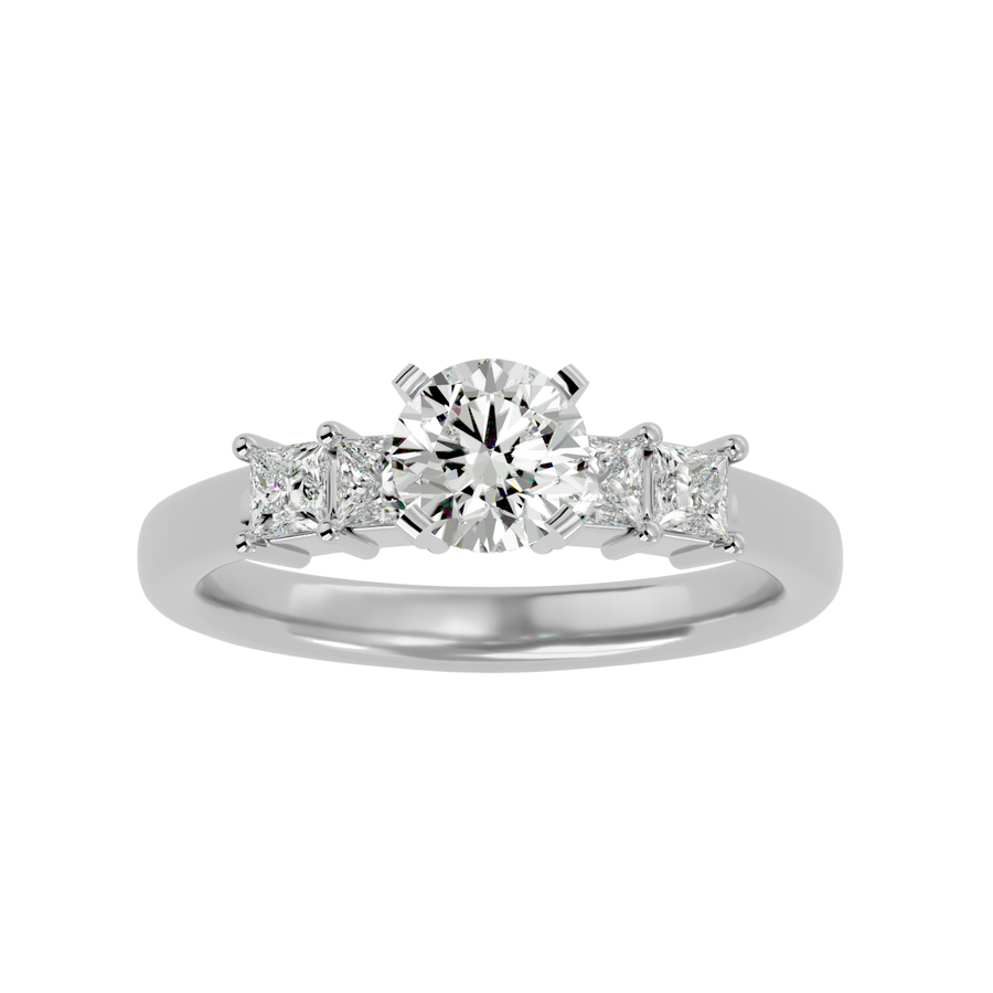 Alyssa Diamond Solitaire Ring – product image 4