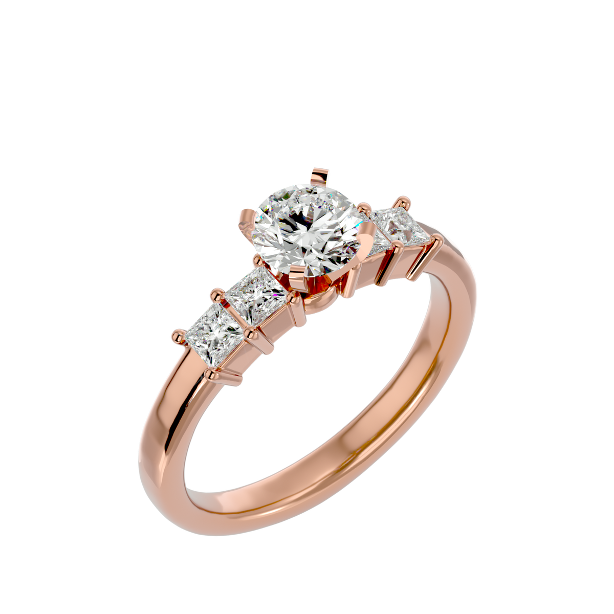 Alyssa Diamond Solitaire Ring – product image 12