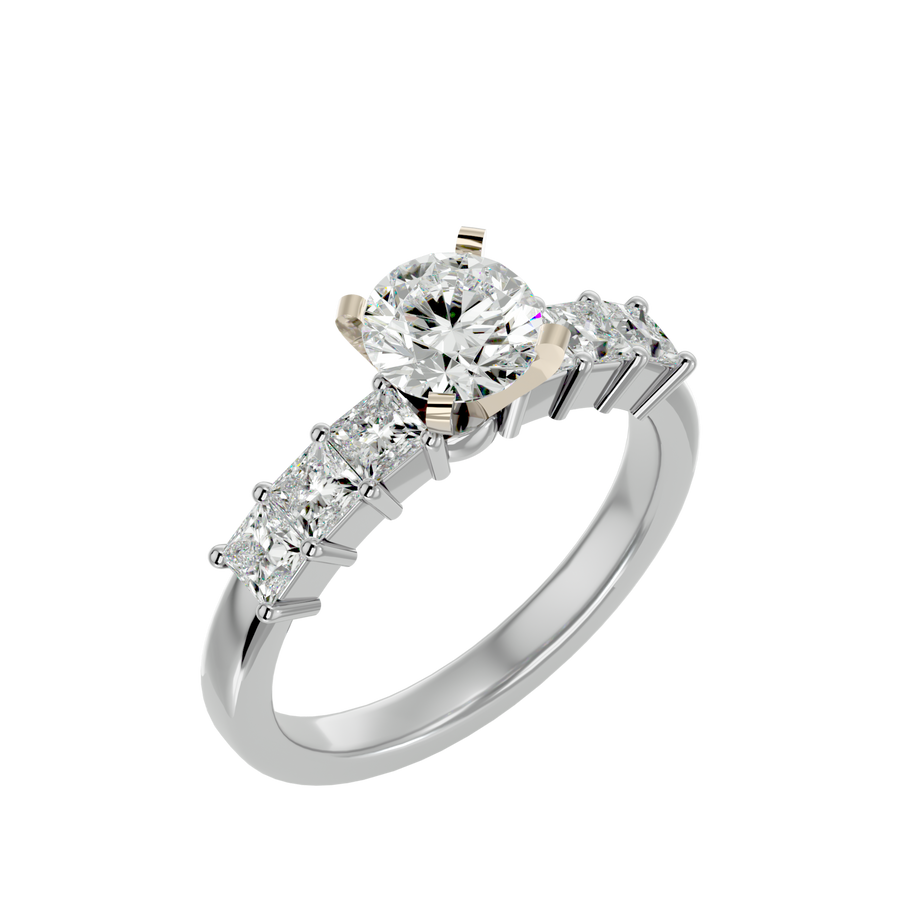 Bella Lab Grown Diamond Solitaire Ring – product image 3