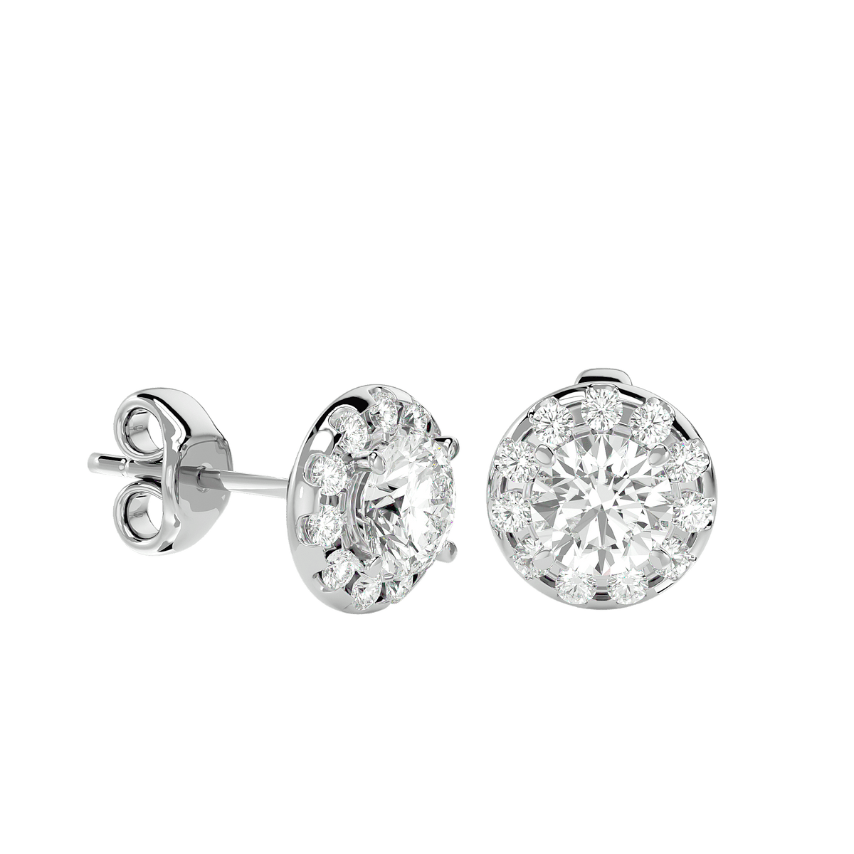 Bria Diamond Earrings – product image 2