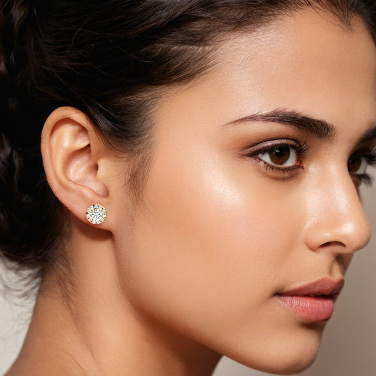 Bria Diamond Earrings – product image 11