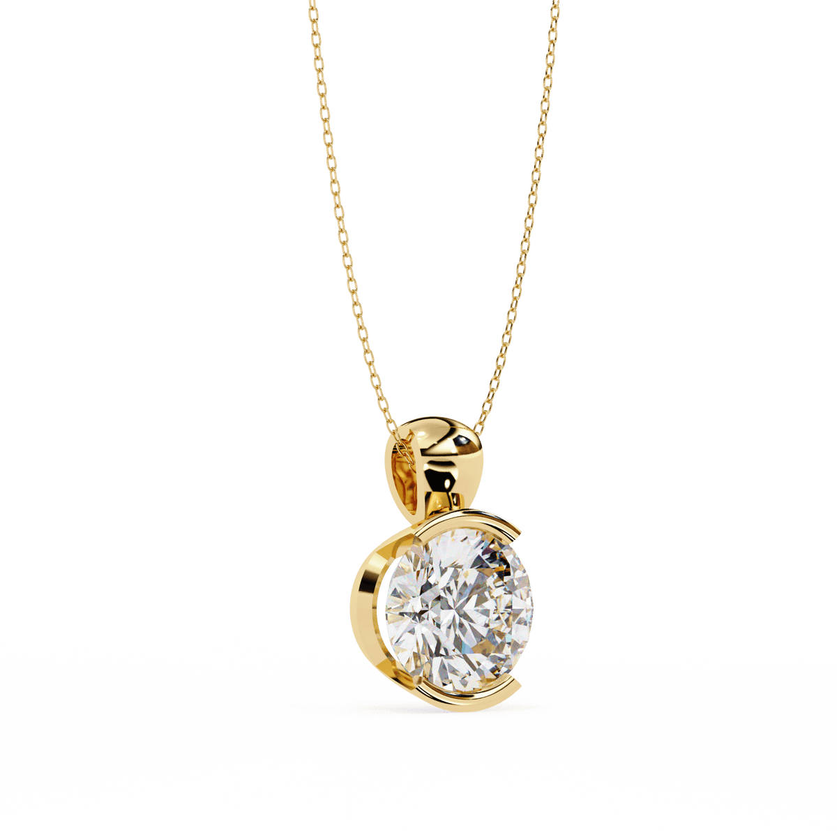 Charlotte Diamond Pendant – product image 14