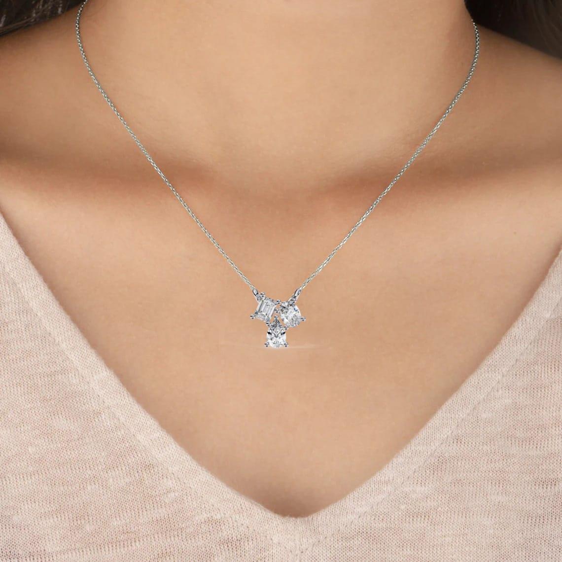 Colette Diamond Pendant – product image 2