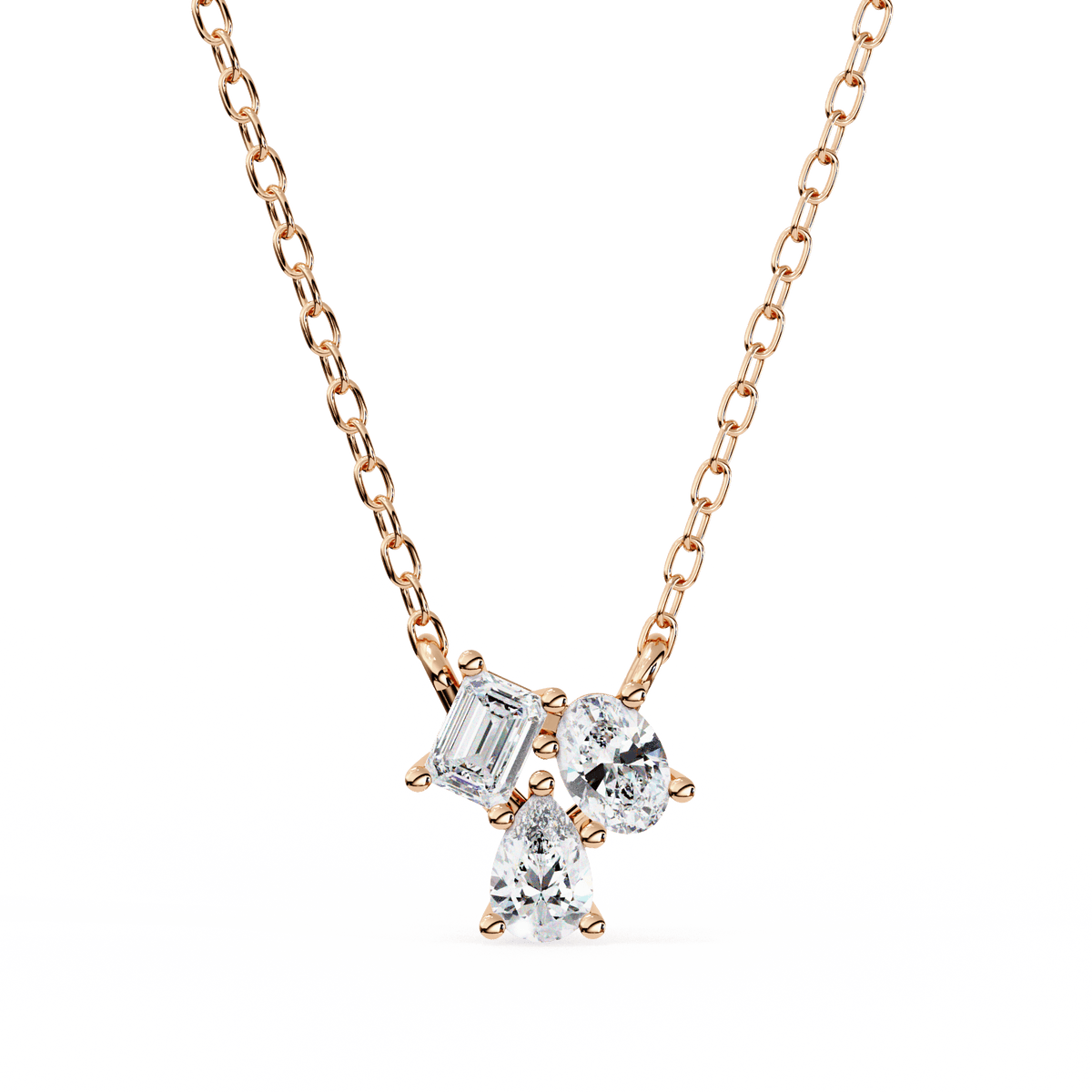 Colette Diamond Pendant – product image 3