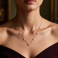 Daisy Diamond Station Necklace – product image 1