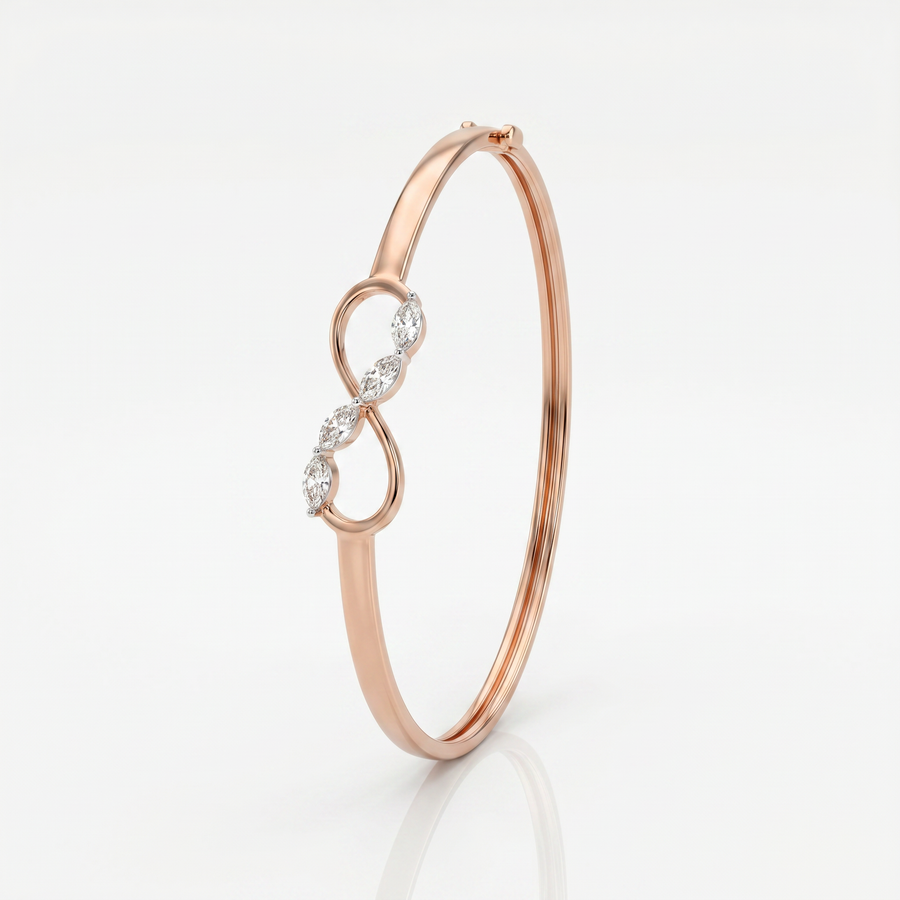 Éterna Loop – Infinity Lab Diamond Bangle