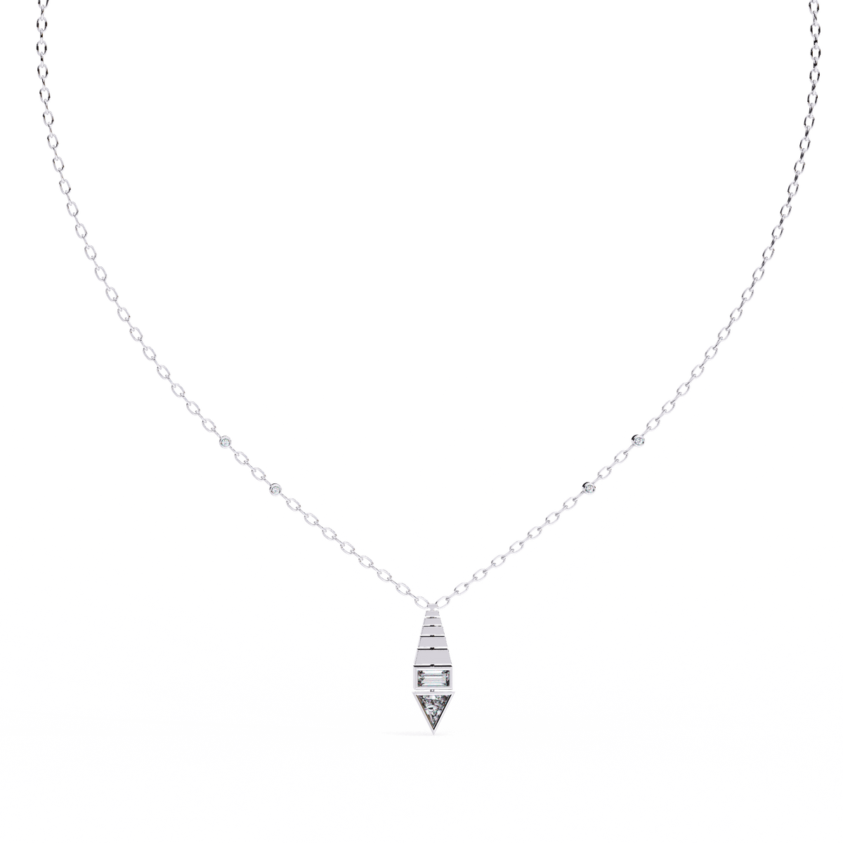 Genevieve Diamond Pendant – product image 3