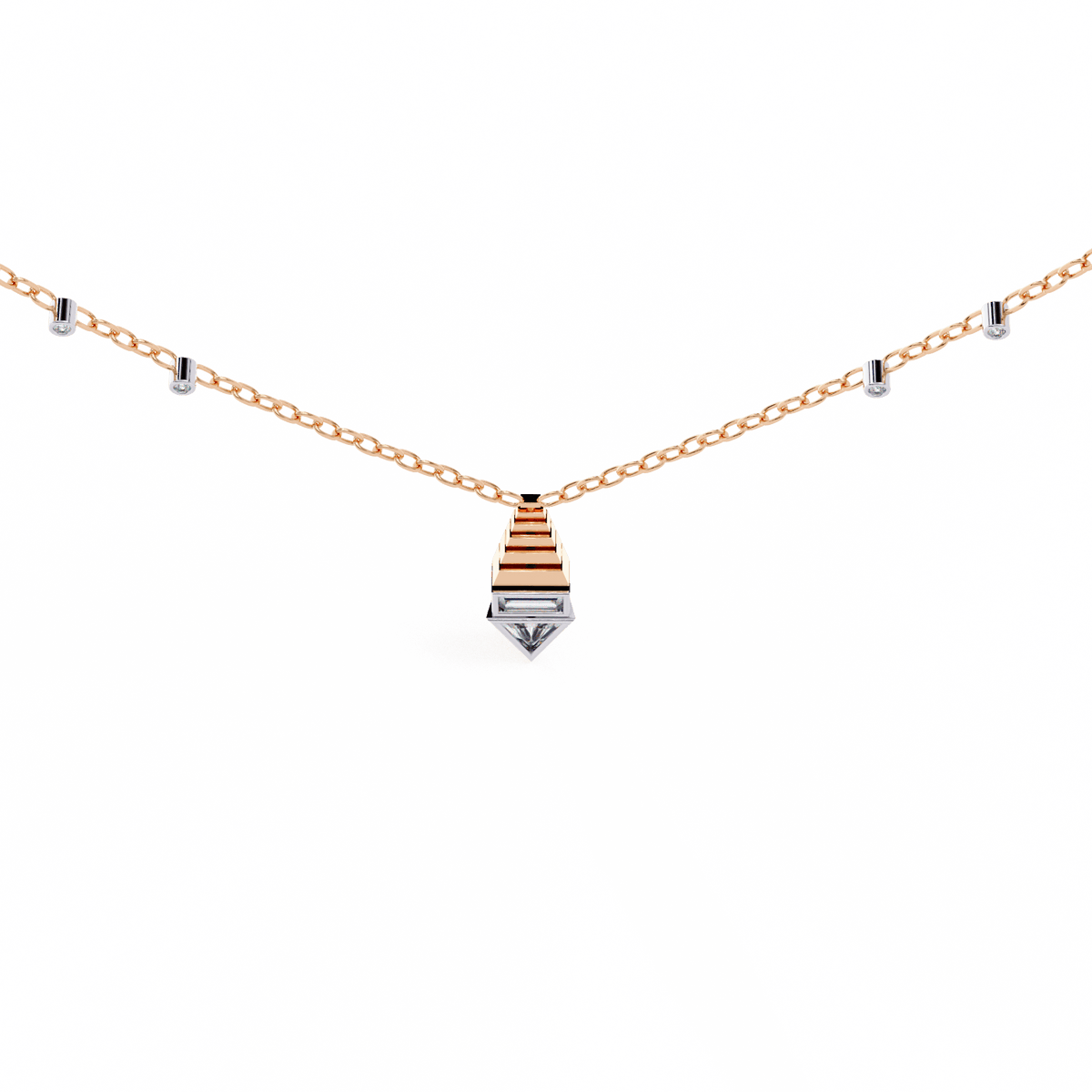 Genevieve Diamond Pendant – product image 10