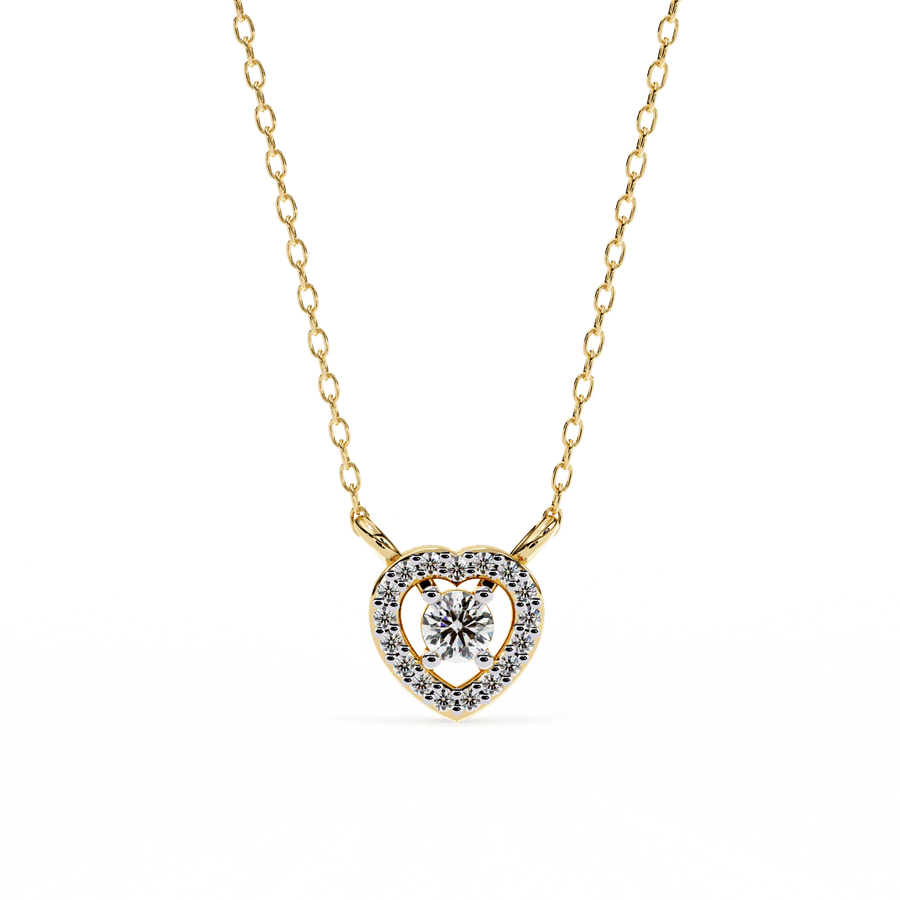 Hearty Spark Diamond Pendant – product image 1