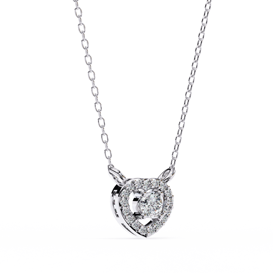 Hearty Spark Diamond Pendant – product image 5