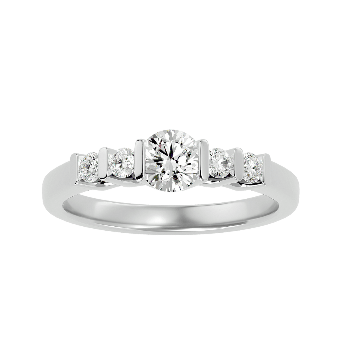 Charlotte Diamond Solitaire Ring