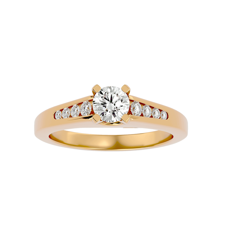 Mens 50 cents Solitaire Ring