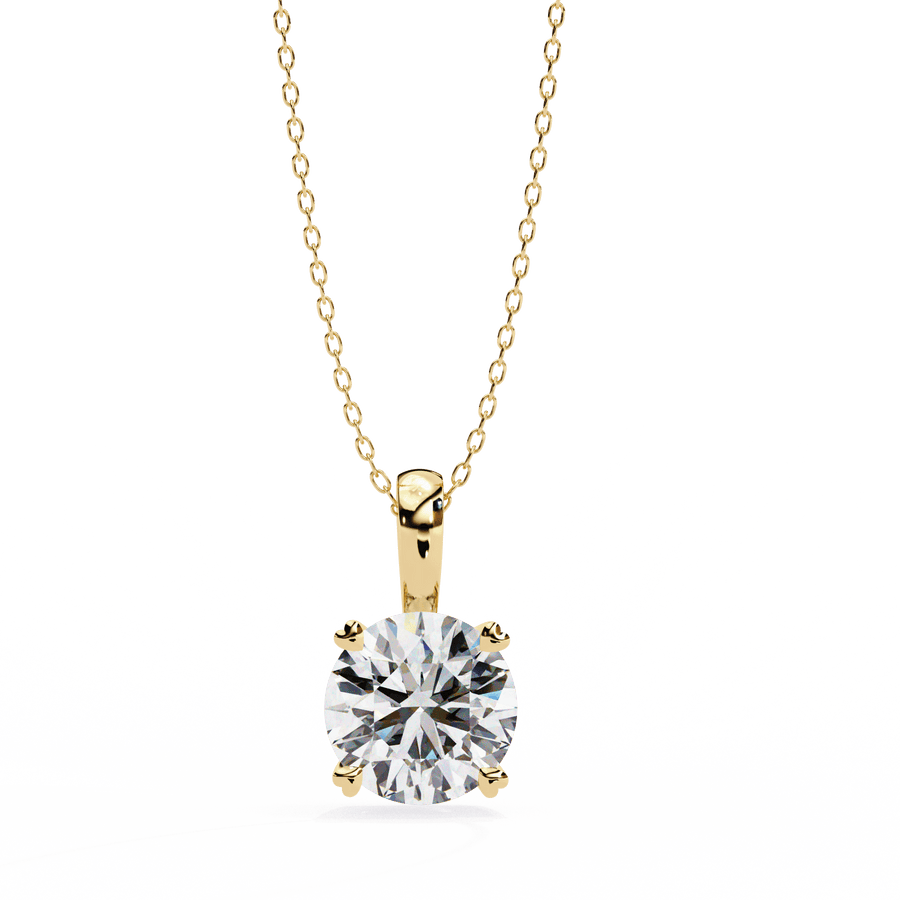 Omega Diamond Pendant
