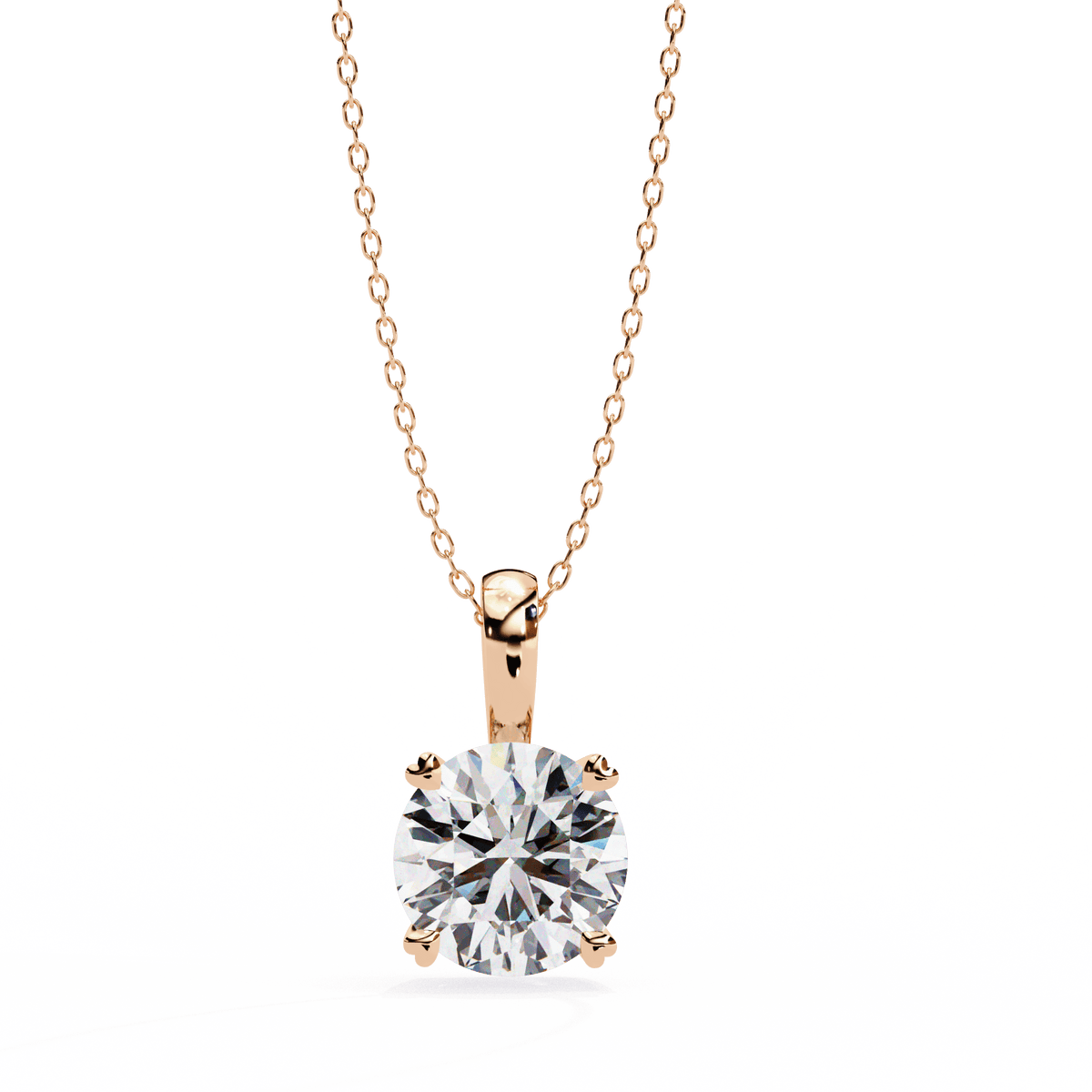 Omega Diamond Pendant – product image 2