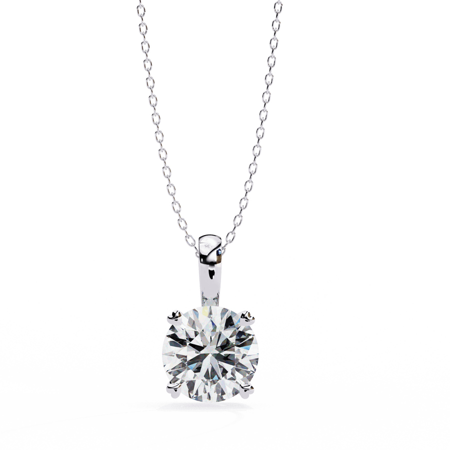 Omega Diamond Pendant – product image 3