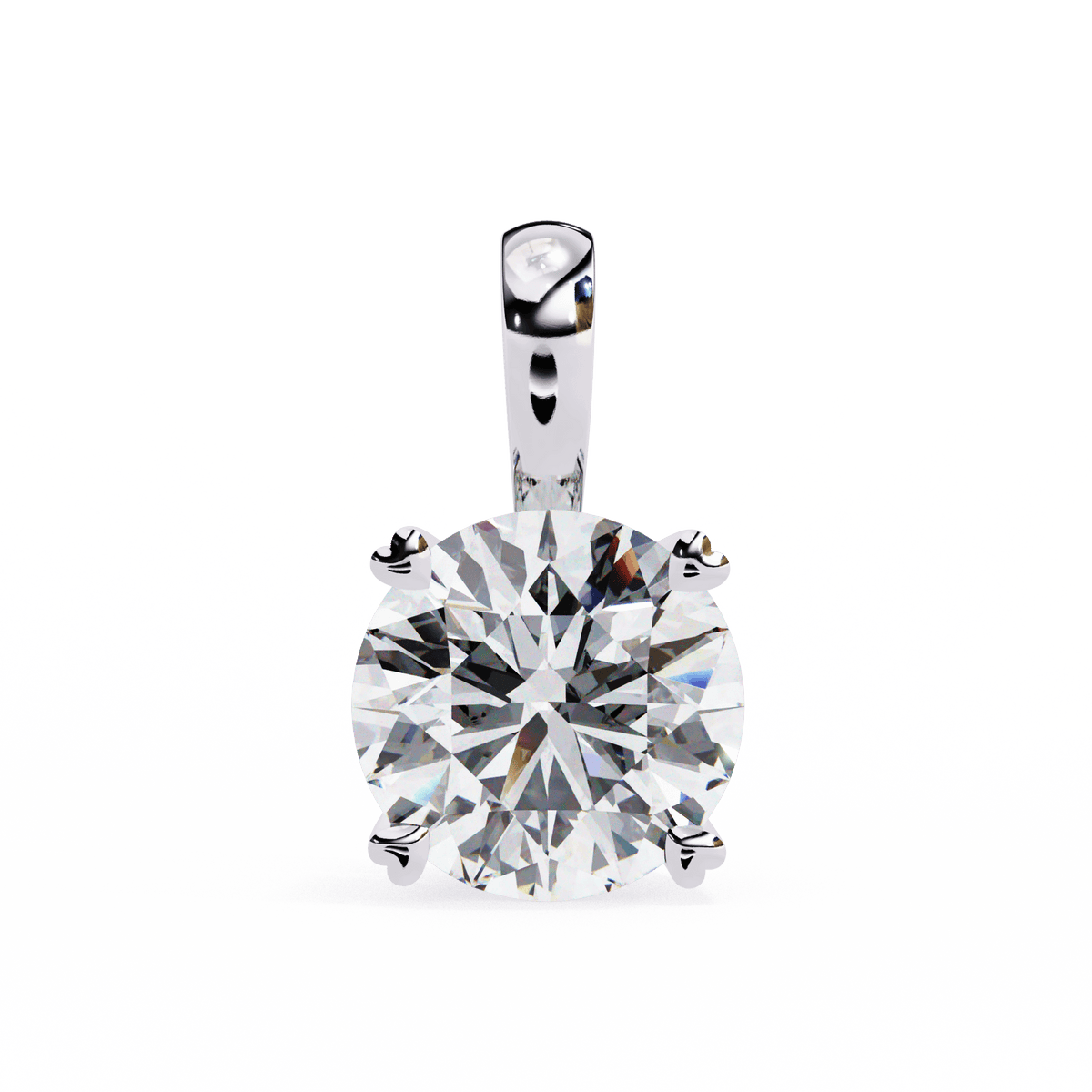 Omega Diamond Pendant – product image 5