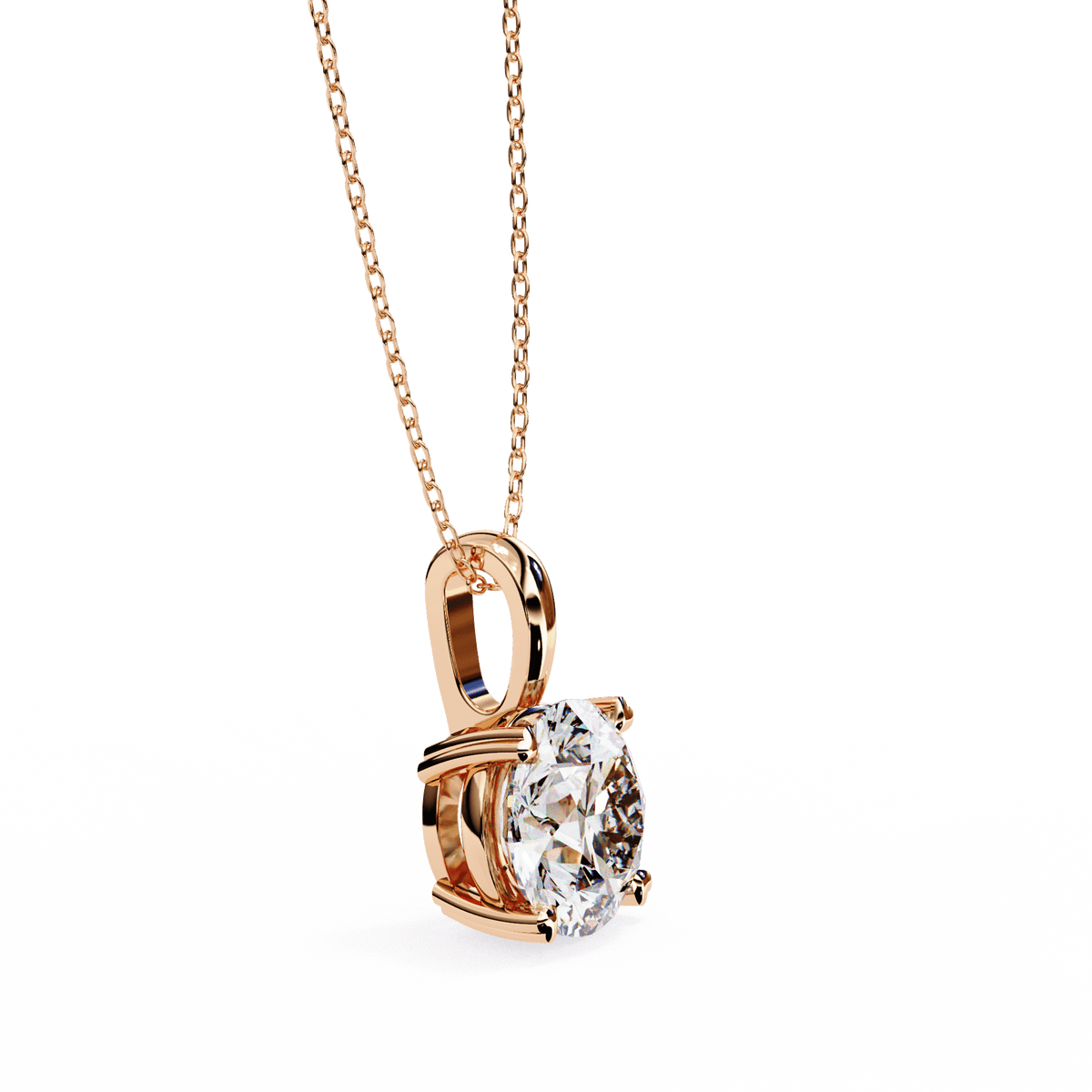 Omega Diamond Pendant – product image 7