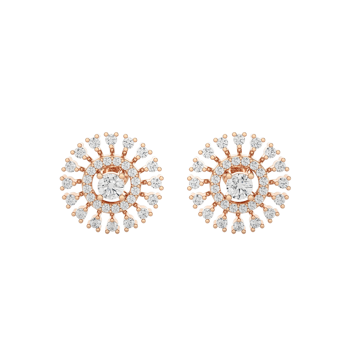 Opal Diamond Earrings – product image 5