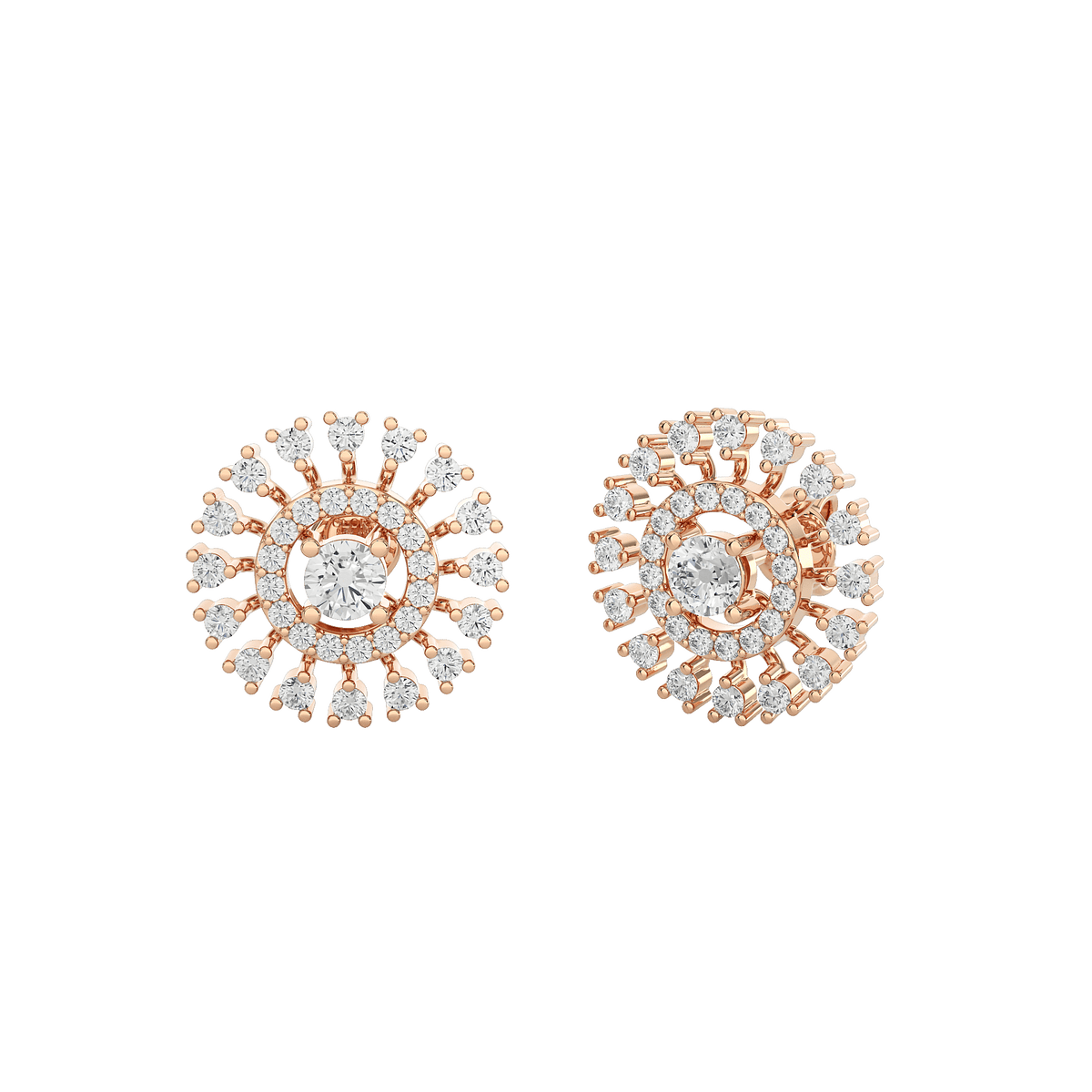 Opal Diamond Earrings – product image 7