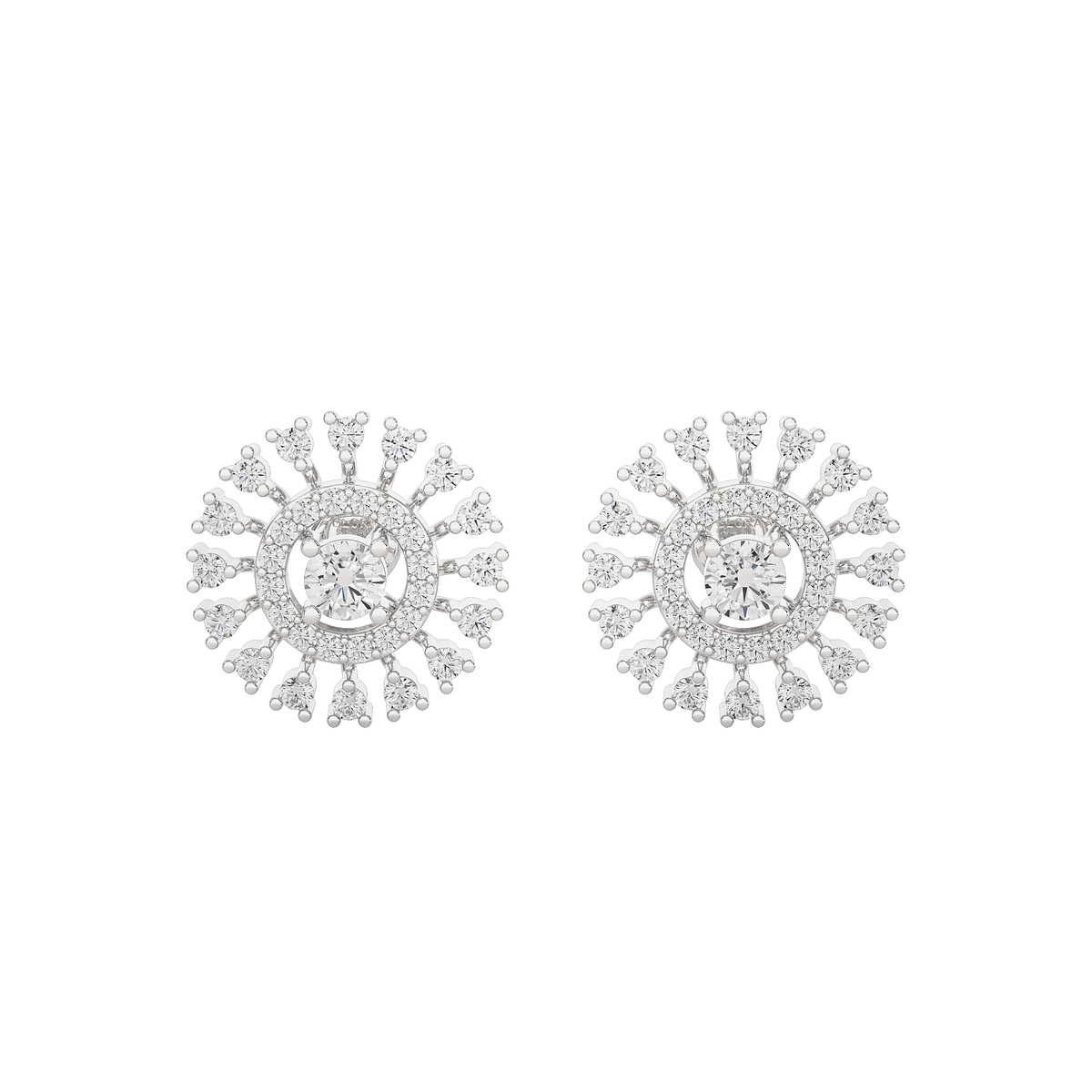 Opal Diamond Earrings – product image 9
