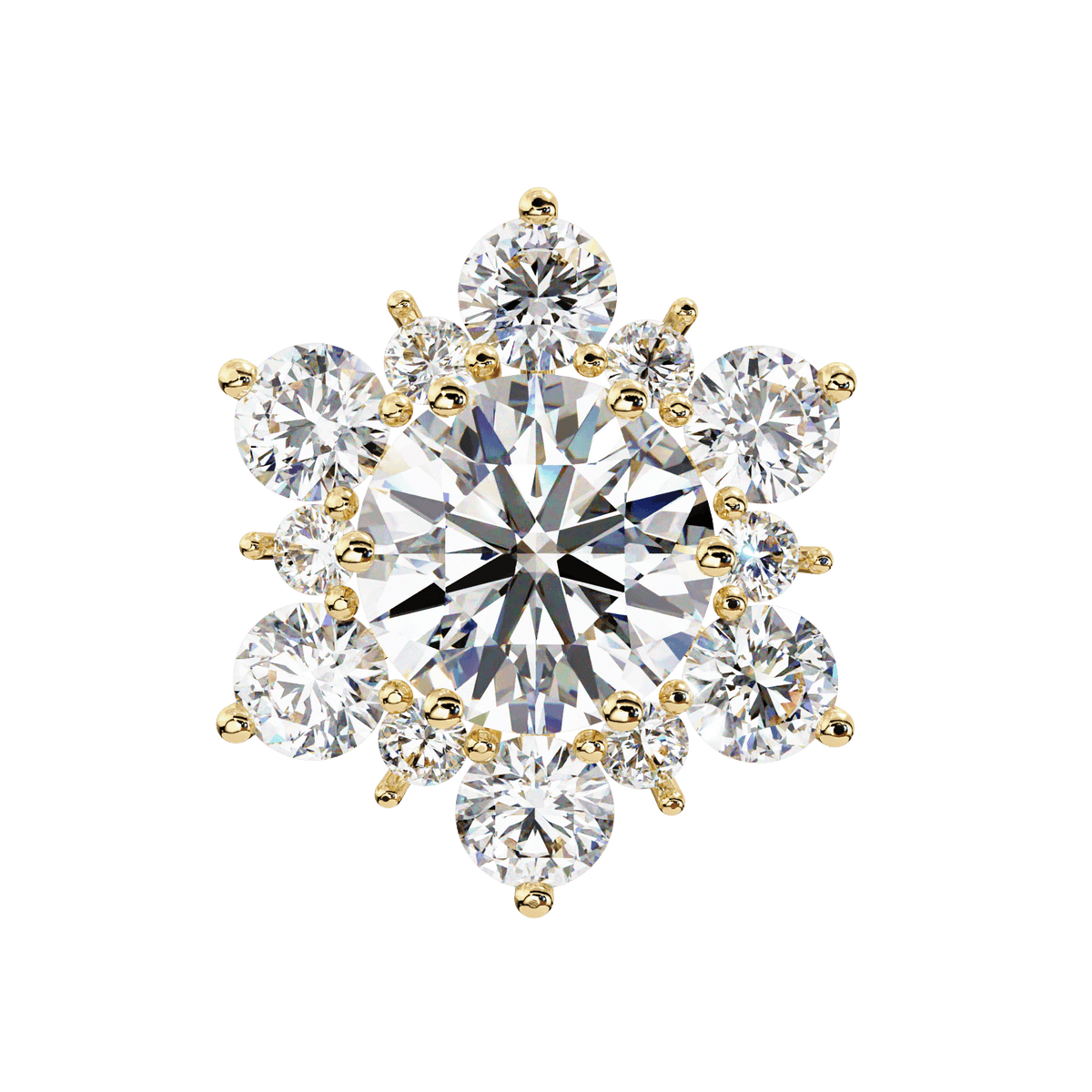 Primrose Diamond Earring – product image 6