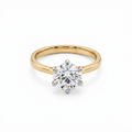 Round Brilliant Diamond Signature Solitaire Ring – product image 1