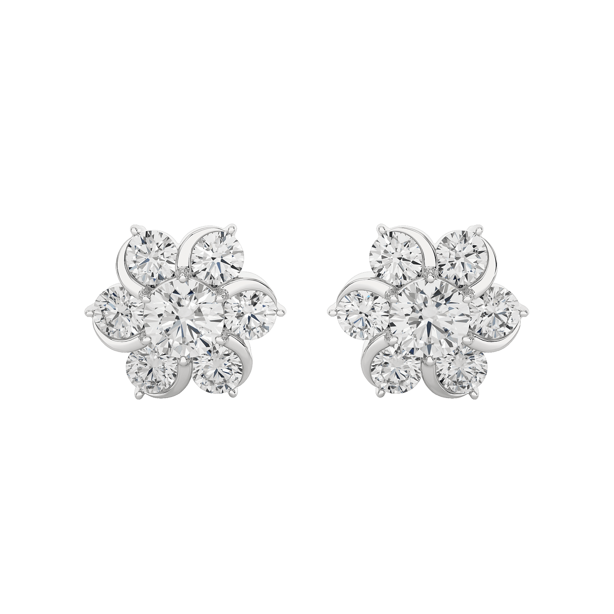 Salma Diamond Earrings – product image 4