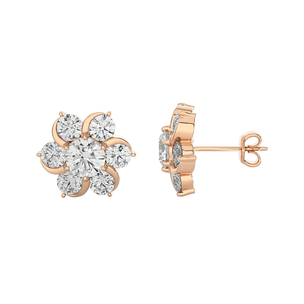 Salma Diamond Earrings – product image 5