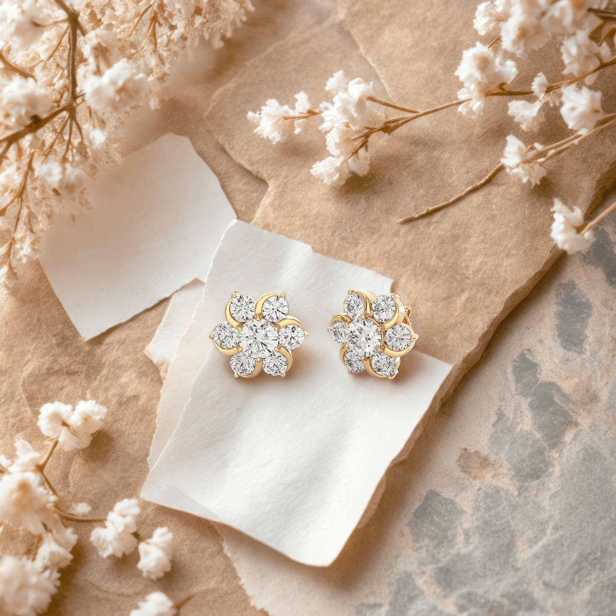 Salma Diamond Earrings – product image 14
