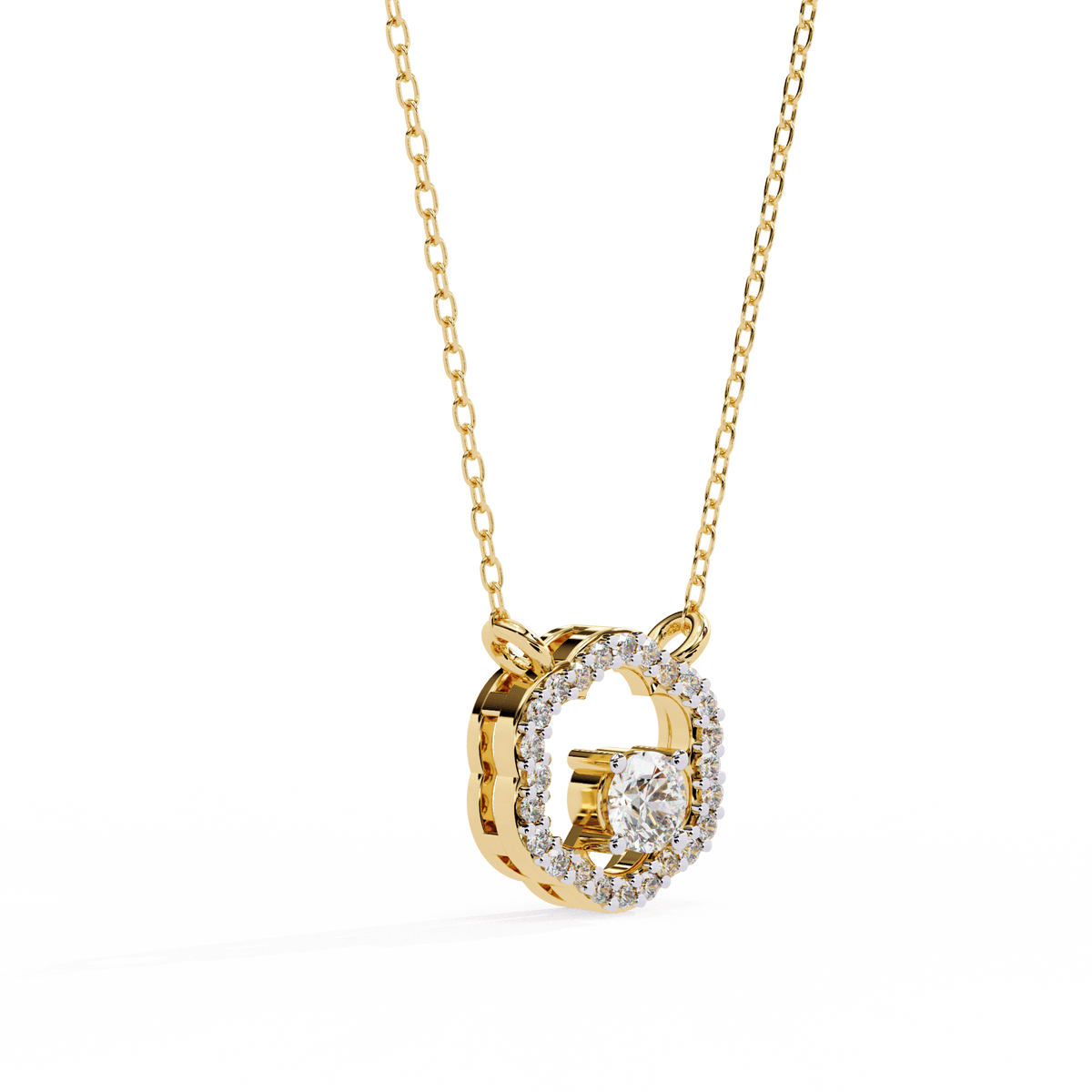 Samantha Diamond Pendant – product image 11