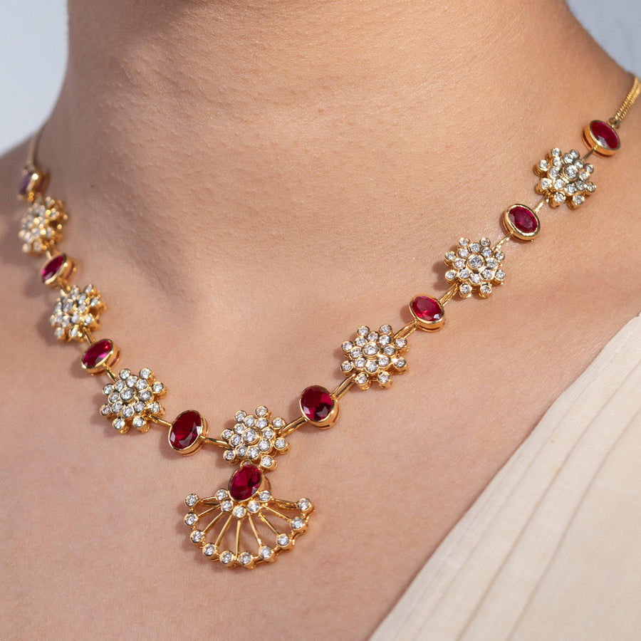 Saumya Diamond Necklace