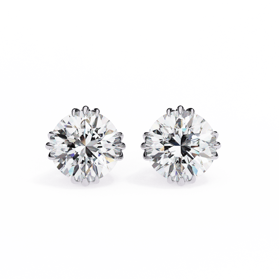 Trinity 2-carat Diamond Studs – product image 2