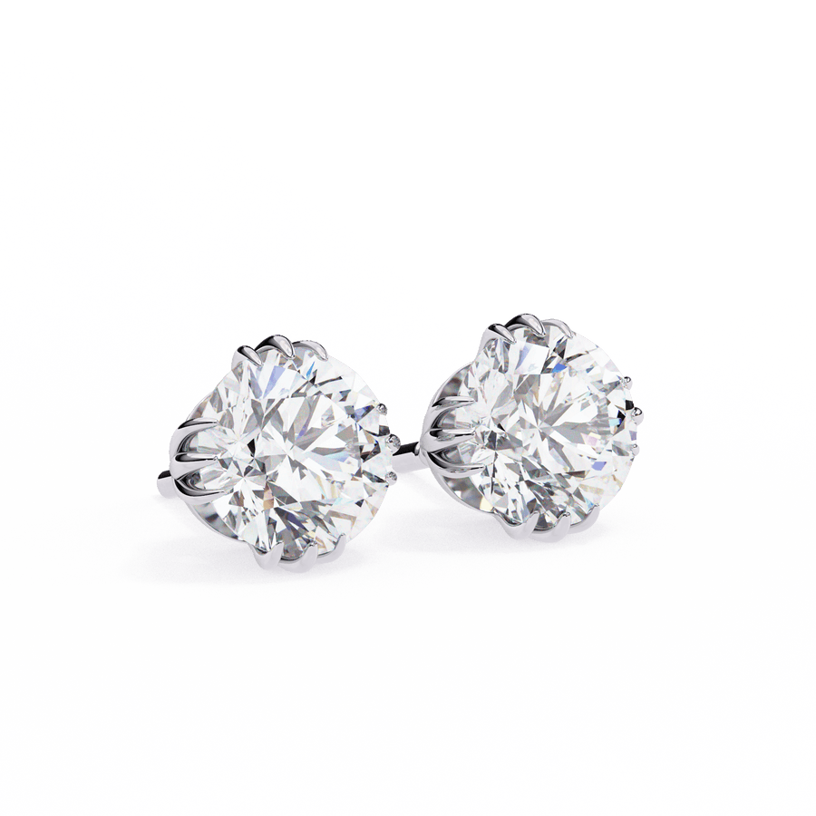 Trinity 2-carat Diamond Studs – product image 5