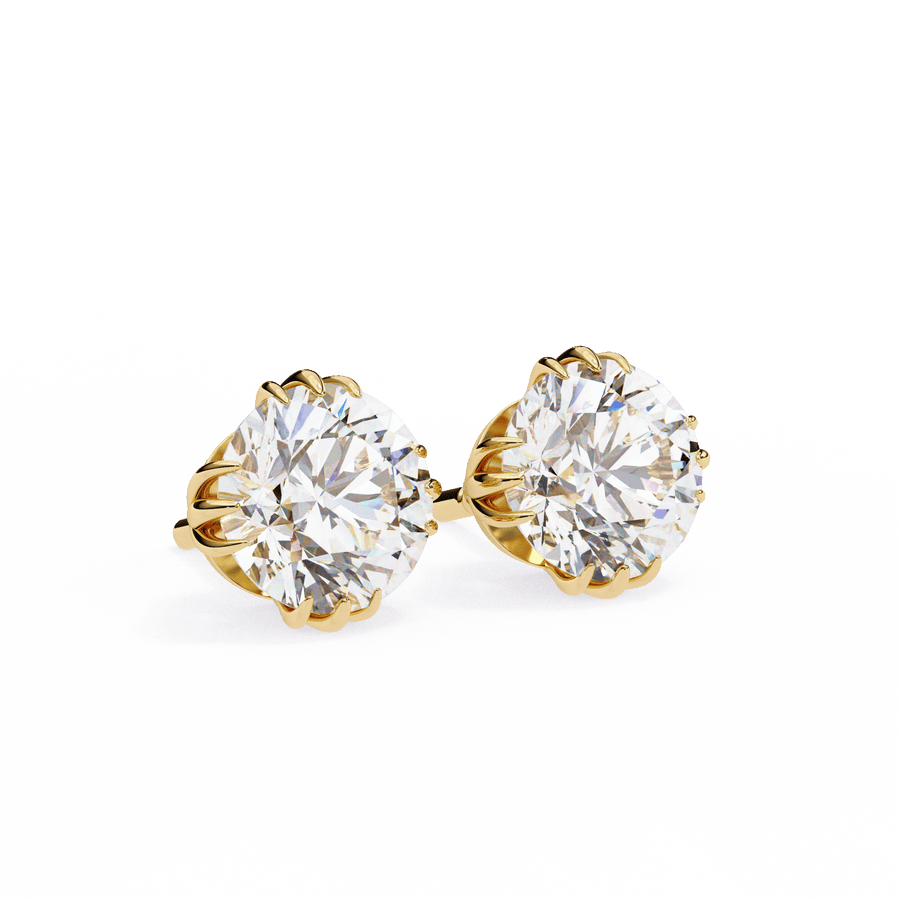Trinity 2-carat Diamond Studs – product image 6