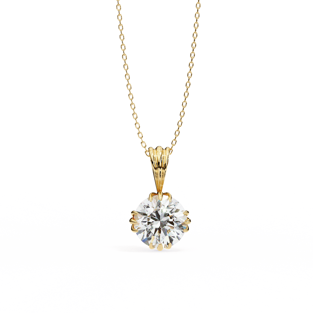 Trinity Diamond Pendant – product image 1