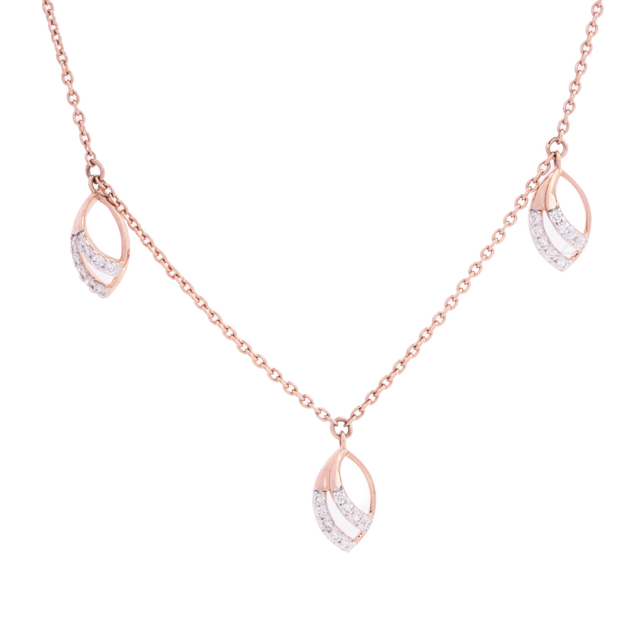 Vallika Diamond Drop Necklace
