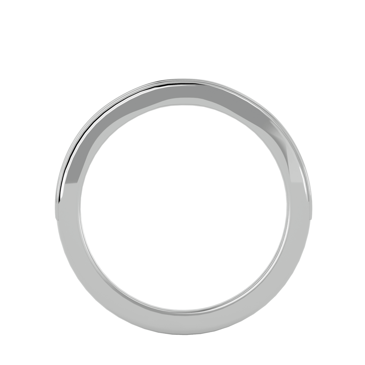 Violeta Yellow Gold Diamond Half Eternity Band – product image 7