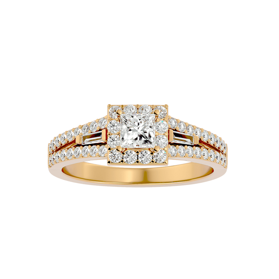 Isabella Diamond Halo Ring