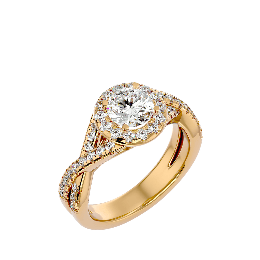 Janessa Diamond Halo Ring