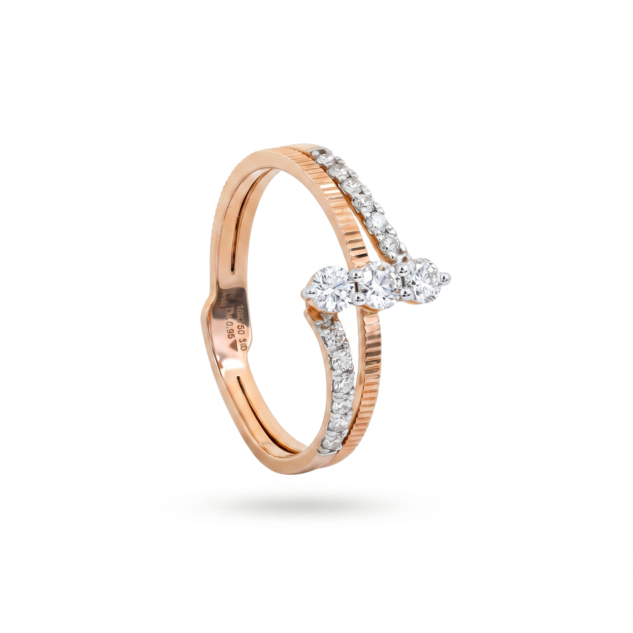 The Hebe Aurora Lab Grown Diamond Ring