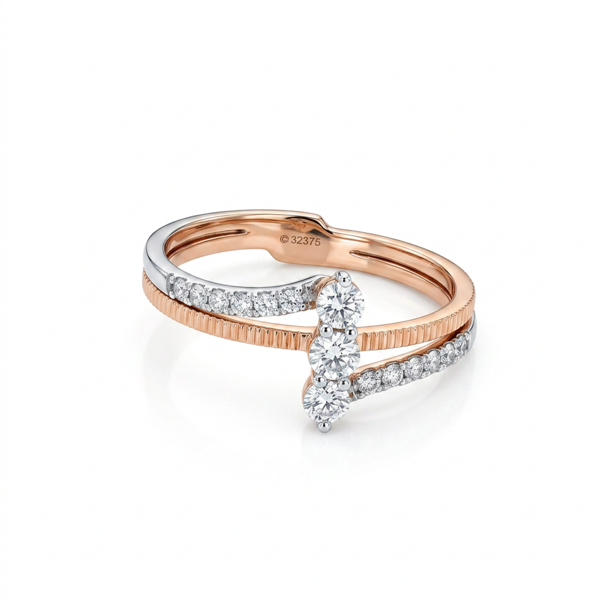 The Hebe Aurora Lab Grown Diamond Ring
