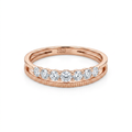 Meraki 9KT Gold Lab-Grown Diamond Ring